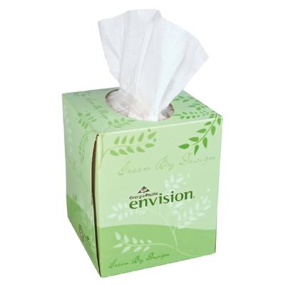 Envision® Facial Tissue, White