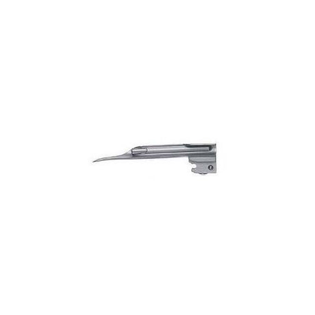 MILLER Laryngoscope Blade, Fiber Optic, Stainless Steel