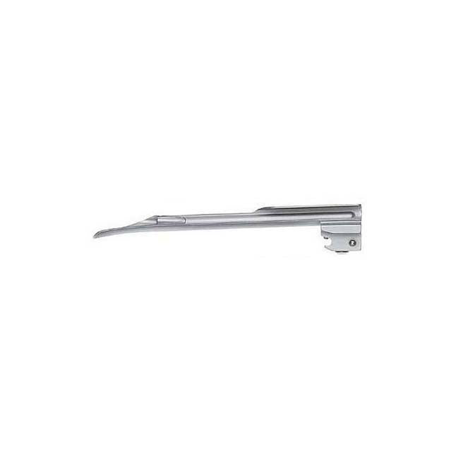 MILLER Laryngoscope Blade, Fiber Optic, Stainless Steel