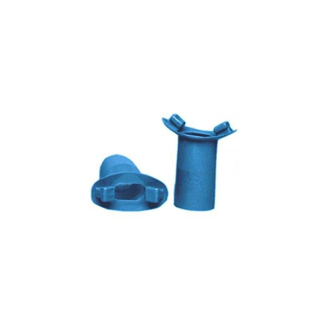 Spirometer Mouthpiece, Adult, Vinyl, Blue