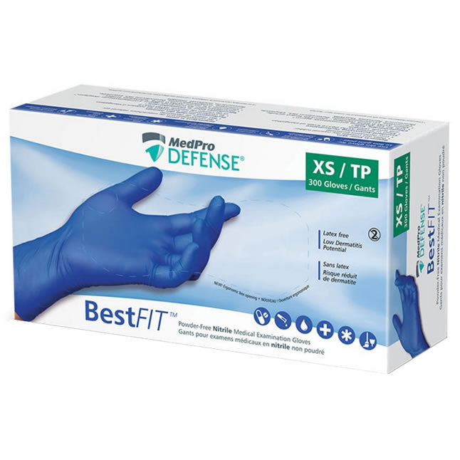 BestFIT™ Examination Glove, Nitrile, Cobalt, Powder-Free