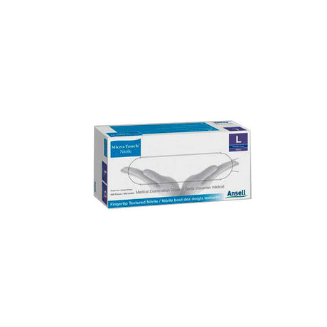 Micro-TouchĀ® Examination Glove, Nitrile, Textured, Blue