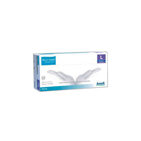 Micro-TouchĀ® E.P.Ā® Examination Glove, Nitrile, Blue