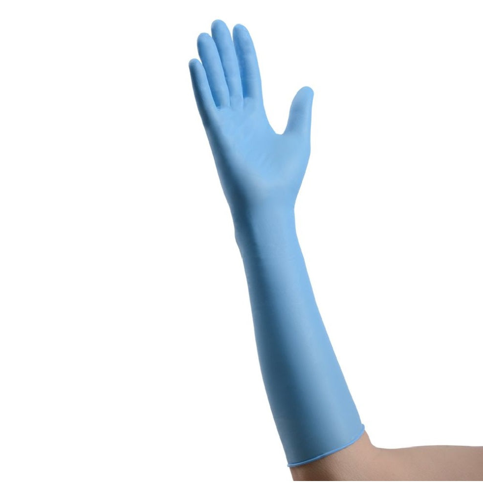 Exam Gloves Nitrile Decontamination 16in Extended Length 50/Box