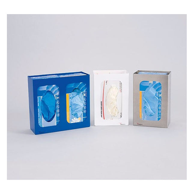 Glove Box Holder, Top/Side Load, Stainless Steel