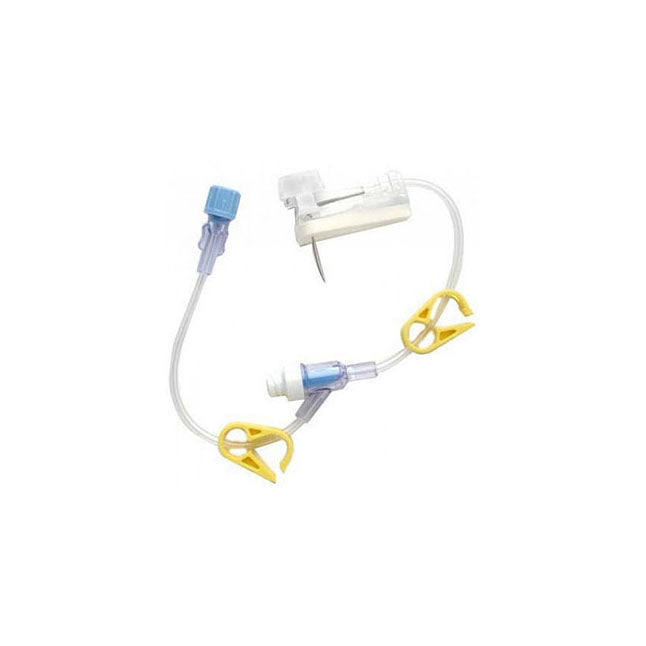Deltec® GRIPPER PLUS® Safety Needle, Luer Active Needleless Y-Site, OD 22GA