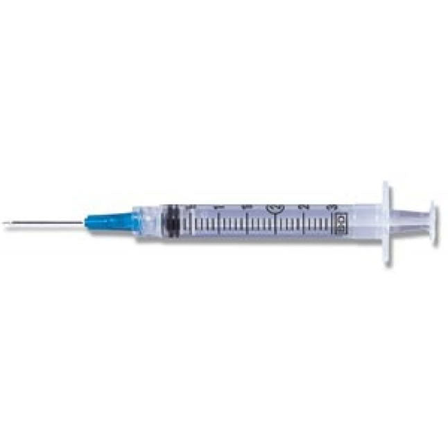 General use Syringe with PrecisionGlide™ Detachable Needle, 3cc