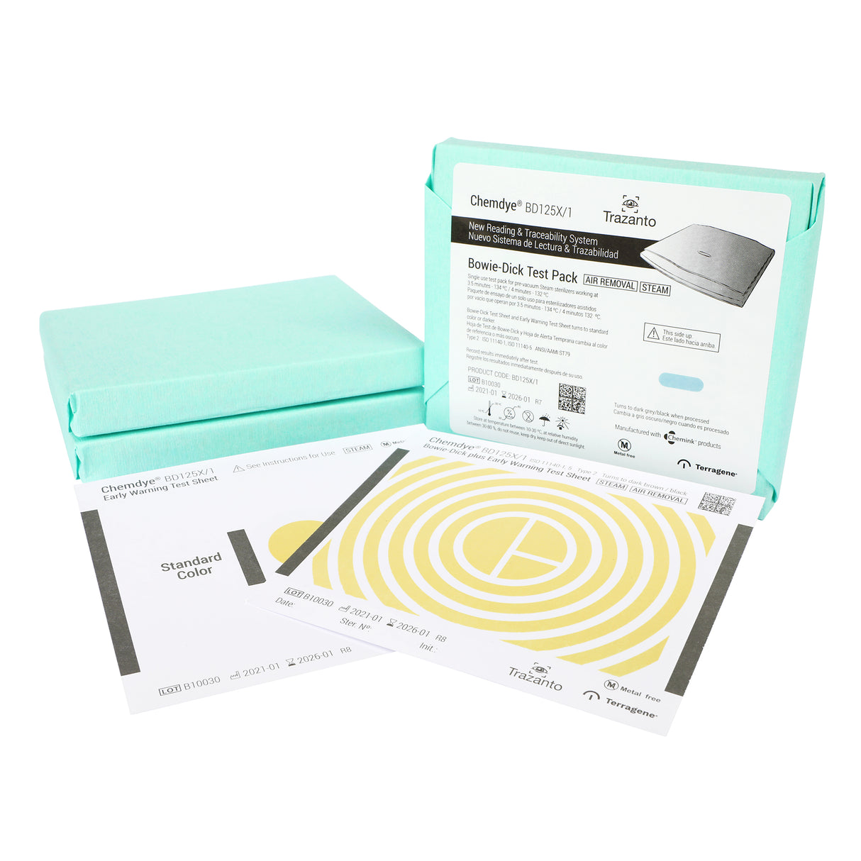 Chemical Indicator -Bowie & Dick Test box