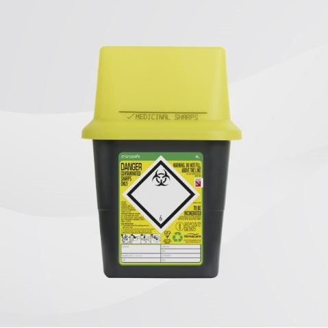Sharpsafe® Sharps Container 4 Litre