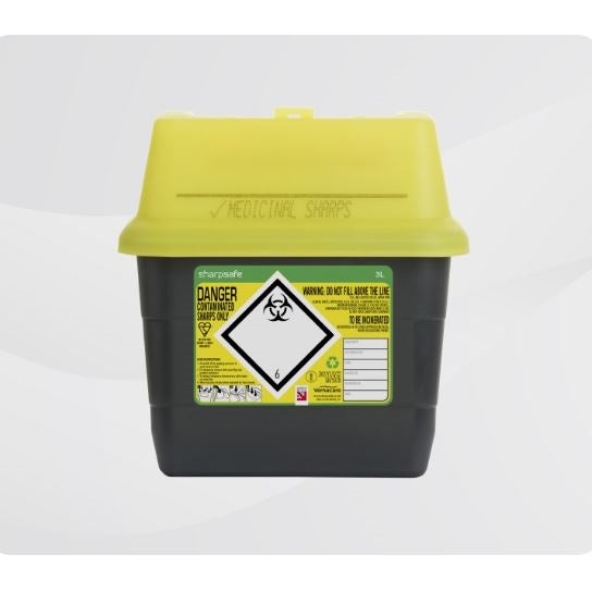 Sharpsafe® Sharps Container 3 Litre