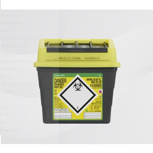 Sharpsafe® Sharps Container 30 Litre, with Protected Access