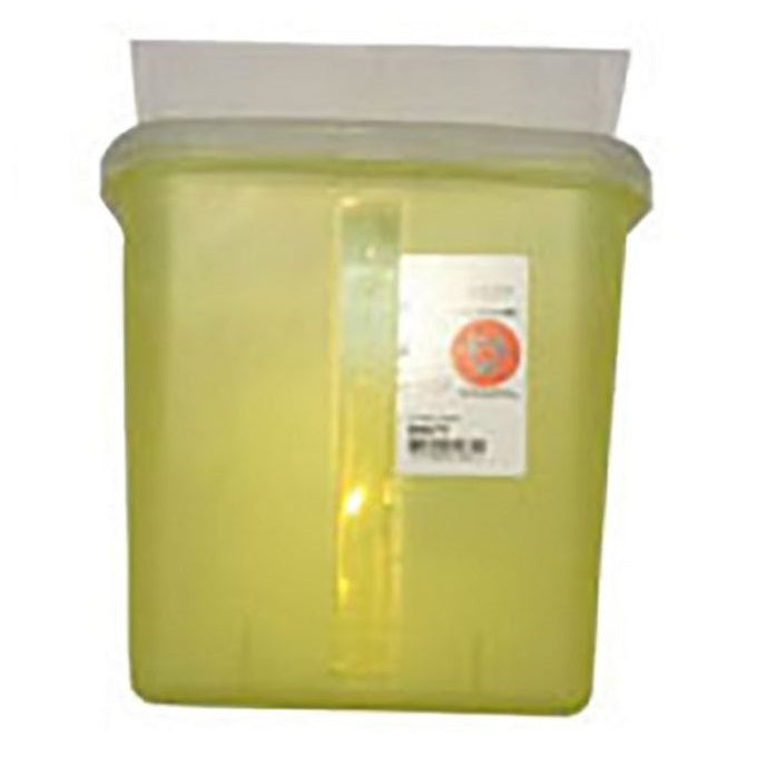 Sharps Container, Muti-Purpose, with Rotor Opening Lid