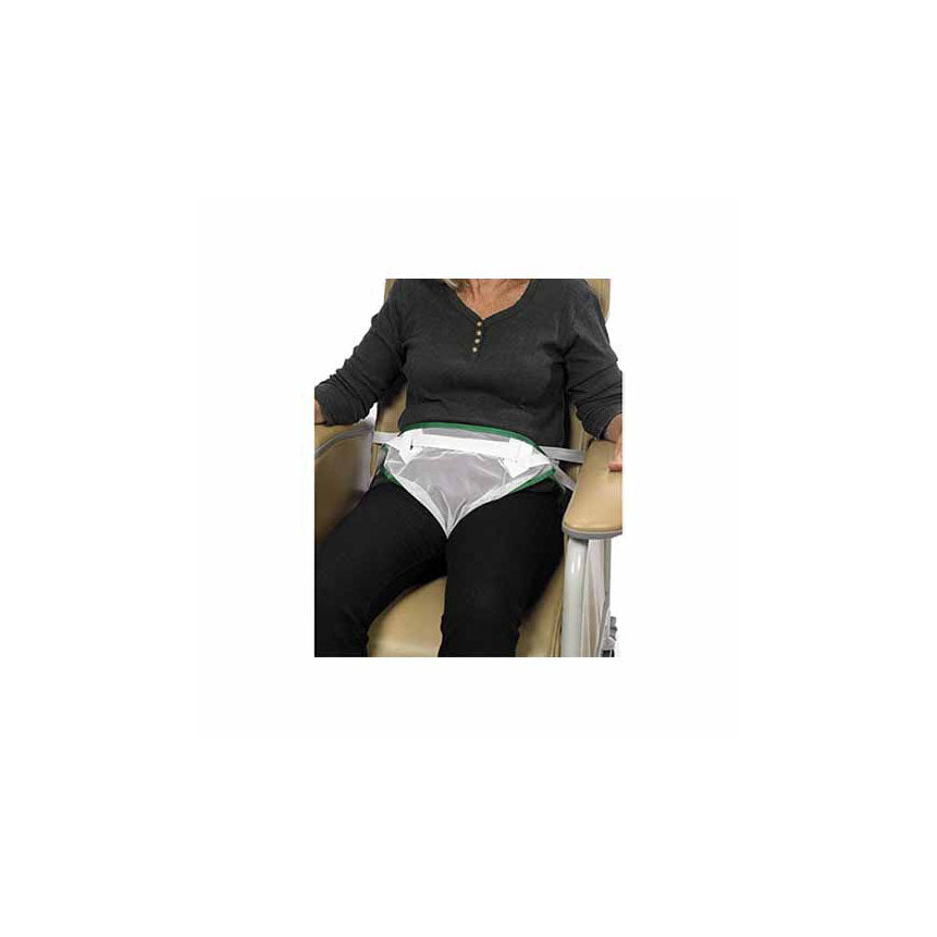 Pelvic Belt, Polyester Mesh, One Size, White