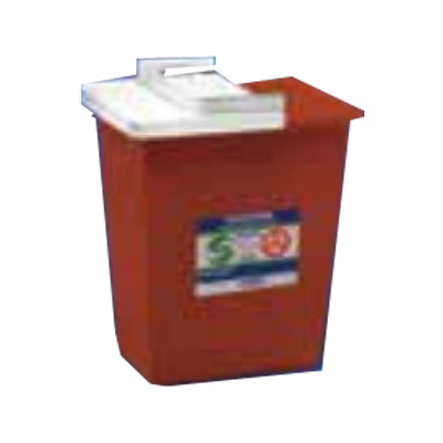 ChemoSafety™ Sharps Container with Hinge Lid