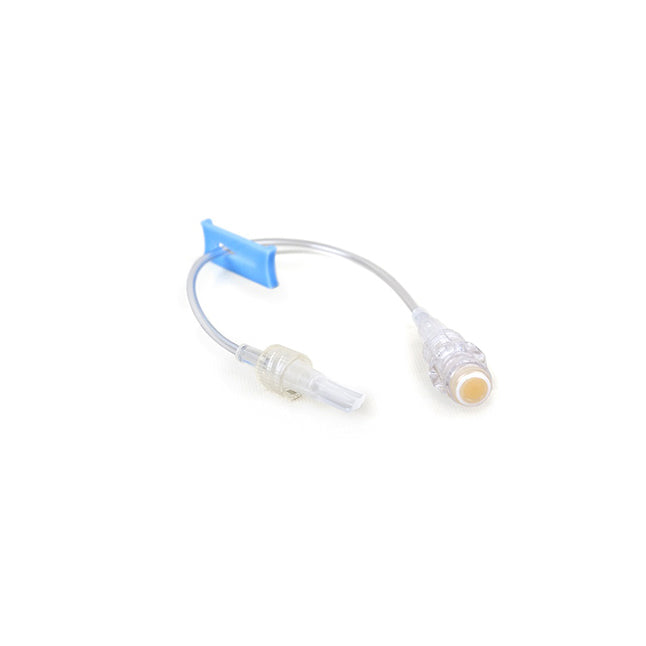 Catheter Extension Set, Microbore, Minivolume, INTERLINK Injection Site, Male Luer Lock Adapter, 0.58mL