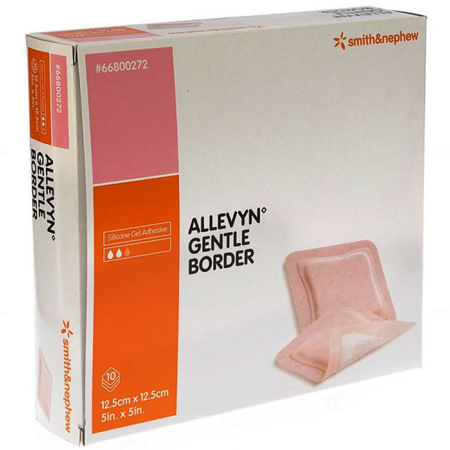 ALLEVYN™ Gentle Border Hydrocellular Foam Dressing, Silicone Gel Adhesive