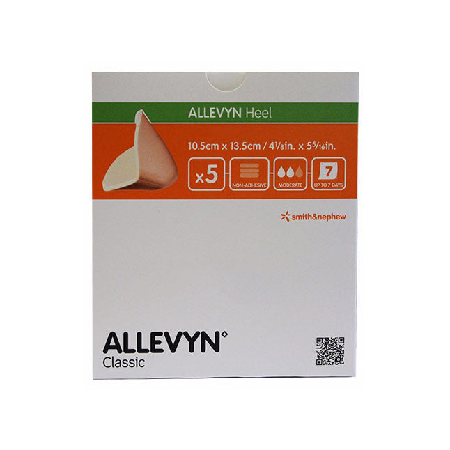 ALLEVYN™ Ag Heel Absorbent Silver Barrier Dressing