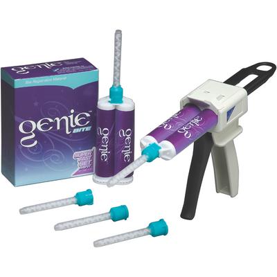Genie Bite Registration Material – Mint Flavored, 50 ml Cartridge, Blue with Tips Green, 2/Pkg