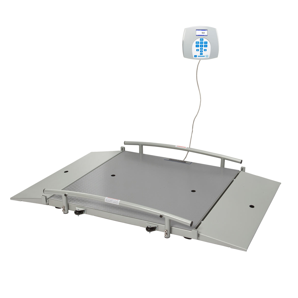 Digital Wheelchair Dual Ramp Scale with Built-in Pelstar Wireless Technology – KG Only