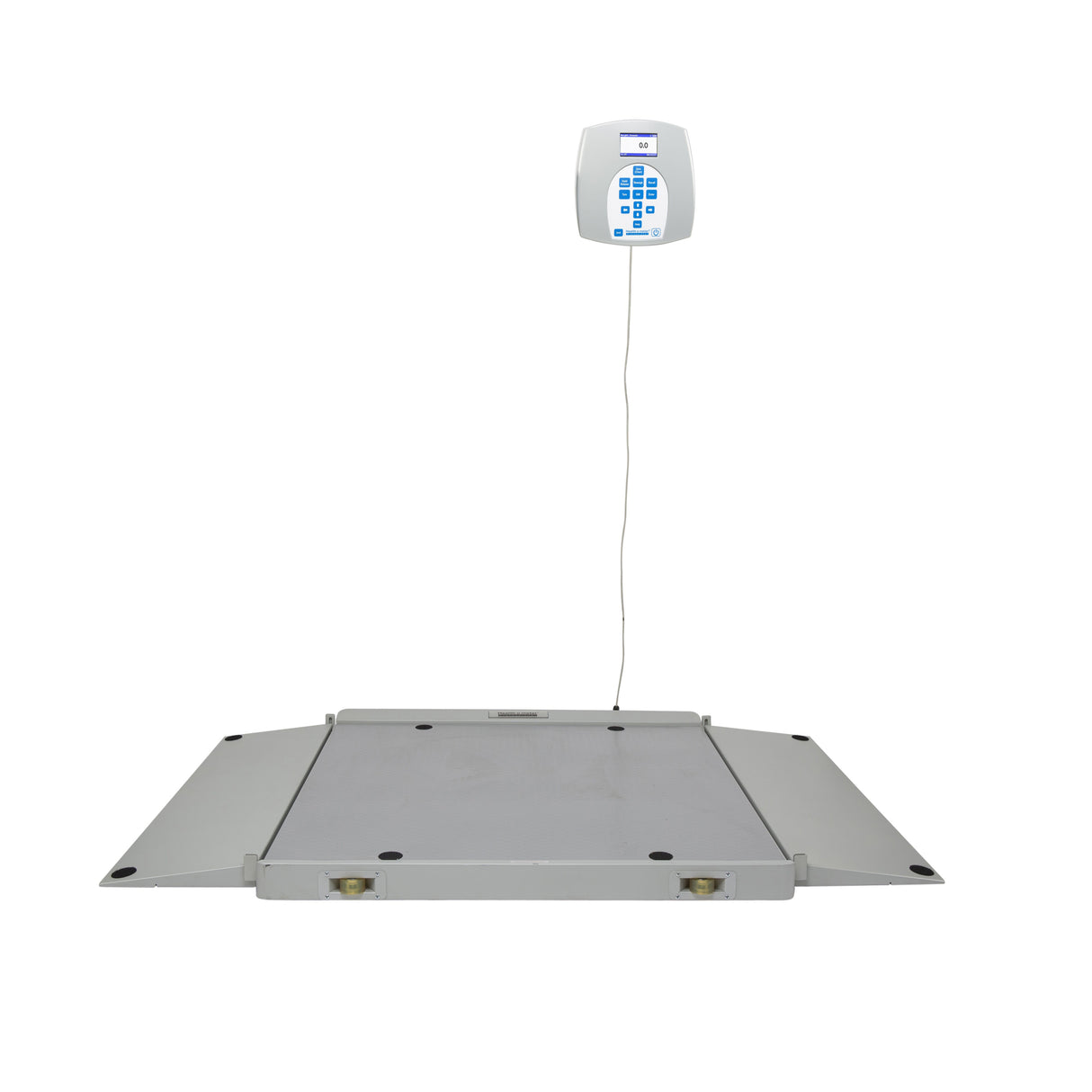 Digital Wheelchair Dual Ramp Scale with Extra Large Platform with Built-in Pelstar Wireless Technology – KG Only