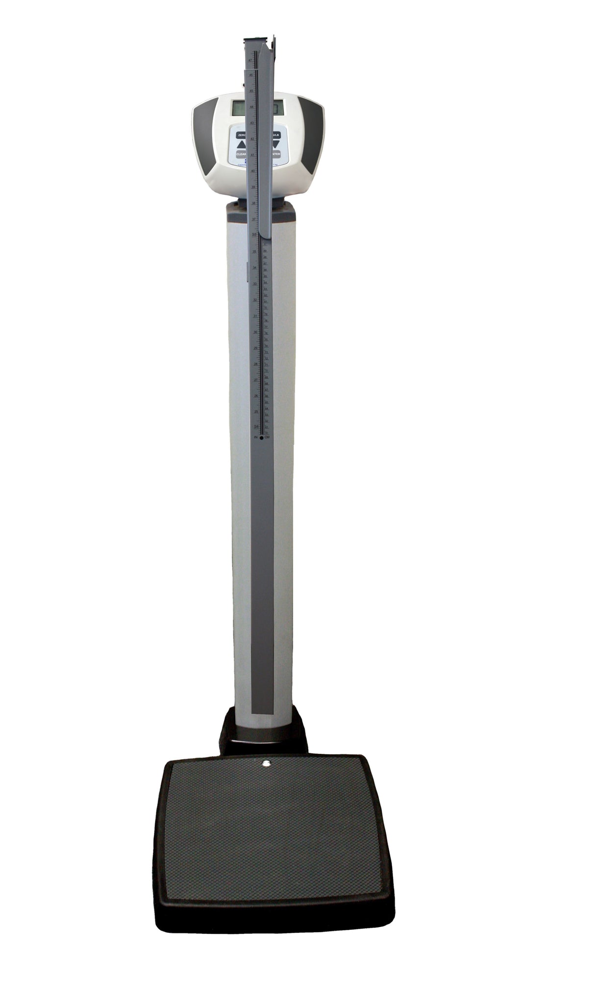 Heavy Duty Waist High Digital Scale with Height Rod Included