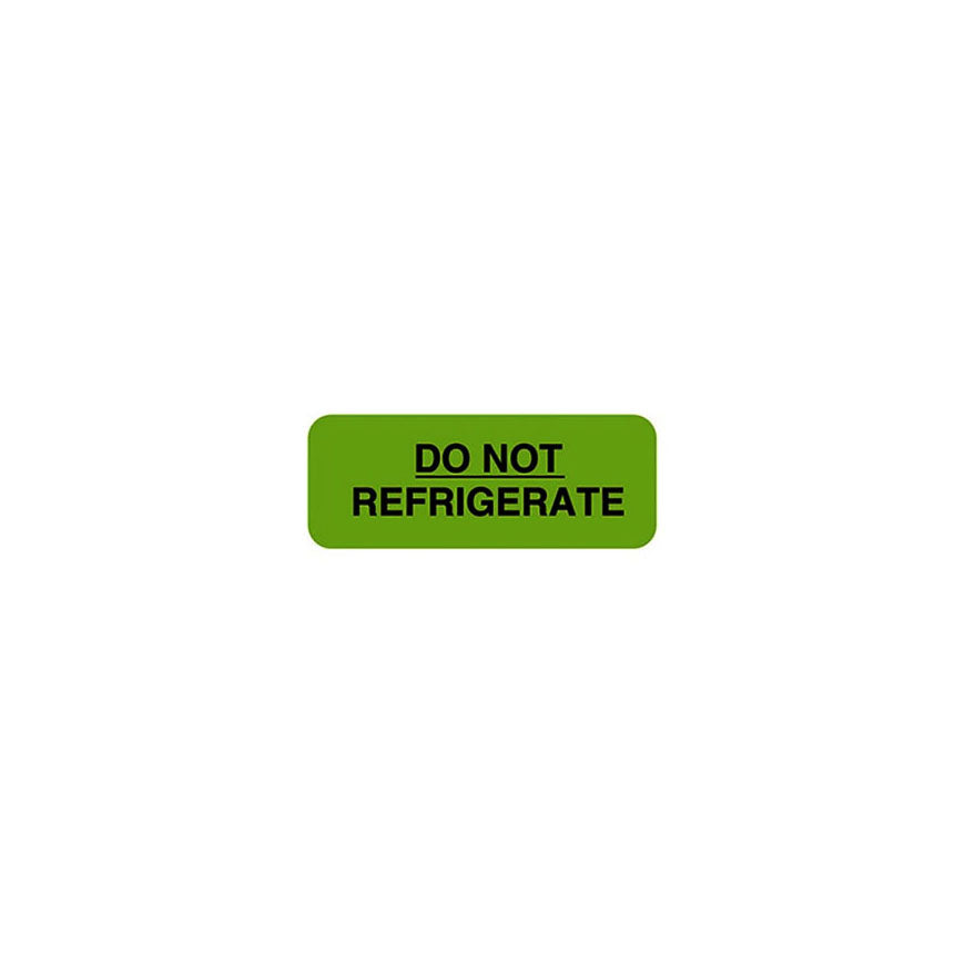 Storage Communication Label, Fluorescent Green