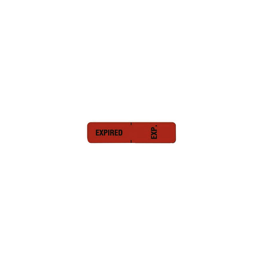 Wrap-Around Chart Labels, Fluorescent Red