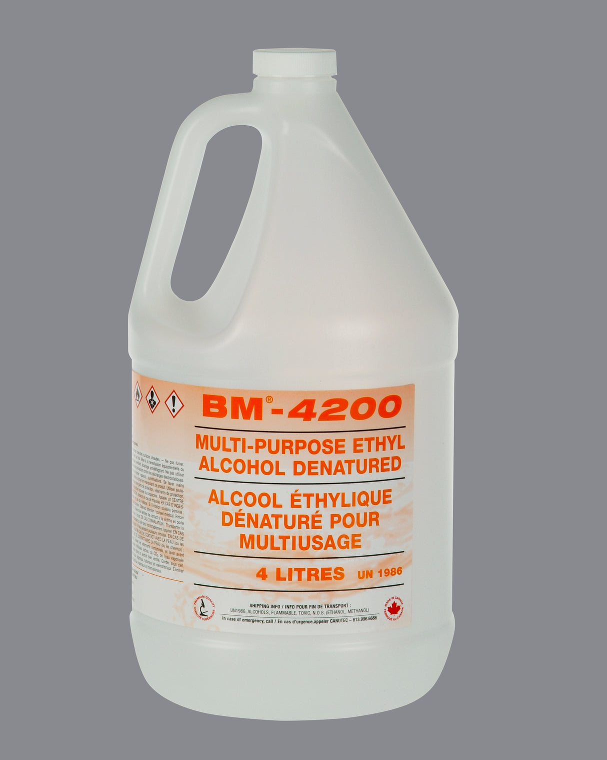 BM 4200 Burning Alcohol