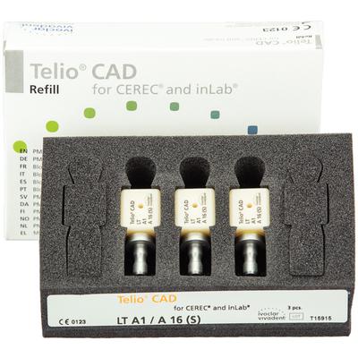 Telio® CAD Abutment Blocks for CEREC® – A16, 3/Pkg