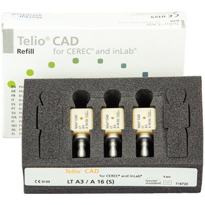 Telio® CAD Abutment Blocks for CEREC® – A16, 3/Pkg