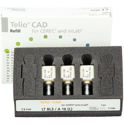 Telio® CAD Abutment Blocks for CEREC® – A16, 3/Pkg