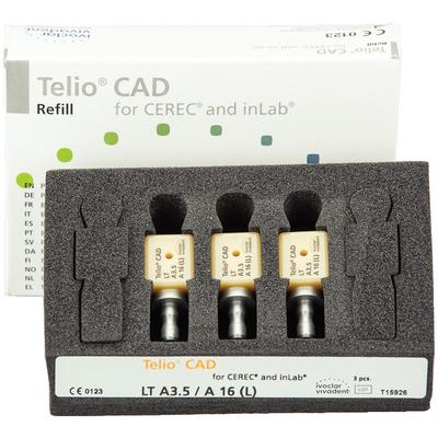 Telio® CAD Abutment Blocks for CEREC® – A16, 3/Pkg