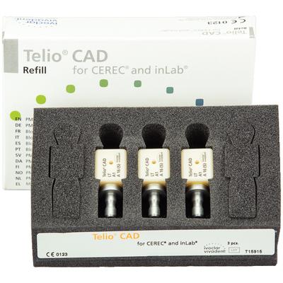 Telio® CAD Abutment Blocks for CEREC® – A16, 3/Pkg