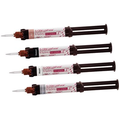 G-CEM LinkForce Adhesive Resin Cement, 8.7 g Syringe Refills