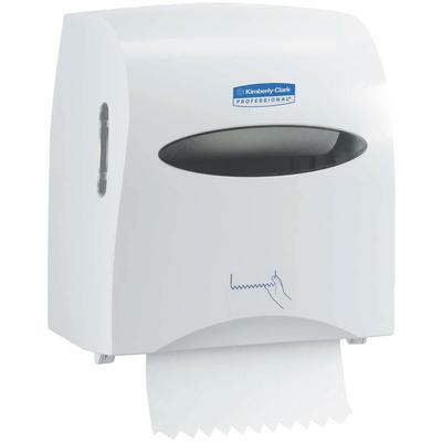 Kimberly-Clark Professional® Slimroll™ Towel Dispenser - White, 12" x 7" x 12-1/2"