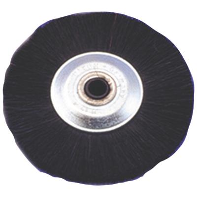 Black Bristle Wheel Brush, 1/Pkg