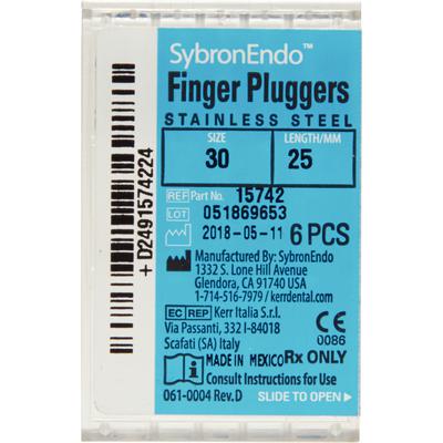 Finger Pluggers – Stretch B Handle, 6/Pkg