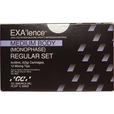 EXA’lence™ VPES Impression Material – 48 ml Cartridge, Refill with Tips, 4/Pkg