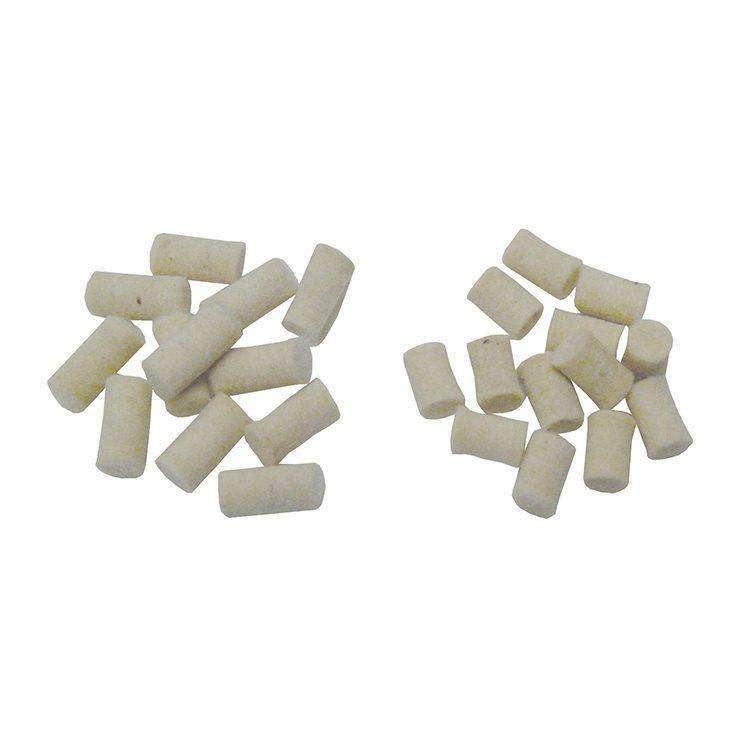 Felt Cylinders -1/4 Dia X 1/2 Lgth, 100/Pk - 3Z Dental