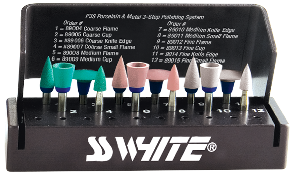 JAZZ RA PORCELAIN POLISHER 3 STEP P3S - 3Z Dental