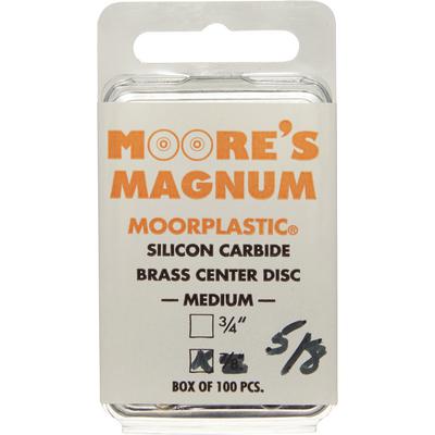 Magnum Brass Center Discs, 100/Pkg