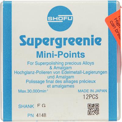 Supergreenie Polishers – FG, Super-Polishing, 12/Pkg -