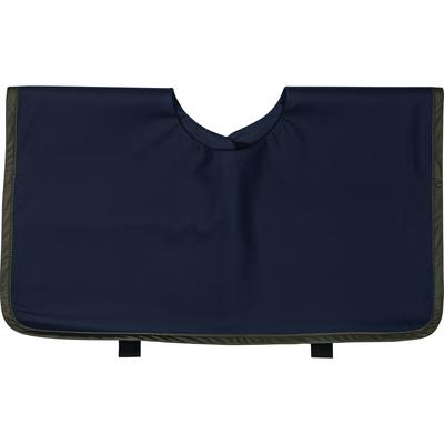 Soothe-Guard® Air Lead-Free Pano-Cape X-ray Aprons in Premium Color – Adult, 0.5 mm Lead Equivalency, Navy Blue