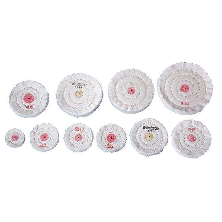 Muslin Buffs 12/Pkg - 3Z Dental