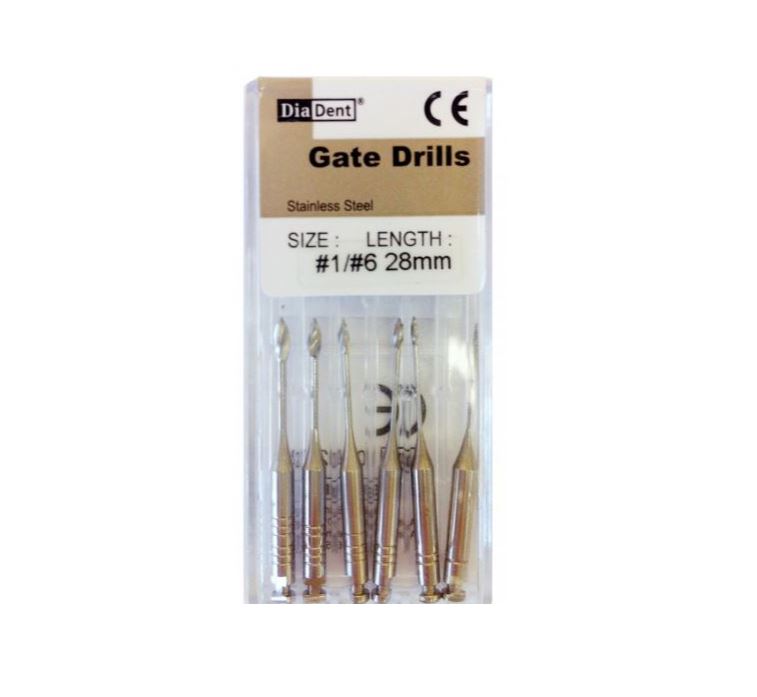 Gates Glidden Drills 6 files/box (4951852449837)