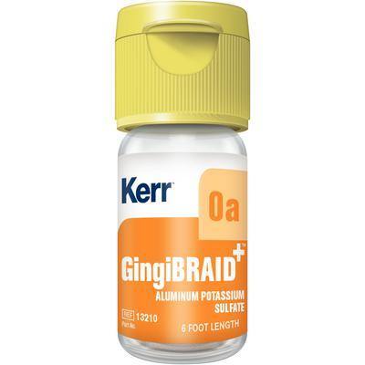 GingiBRAID+ Braided Retraction Cord – Medicated (Aluminum Potassium Sulfate 10%) - 3Z Dental (4952079499309)