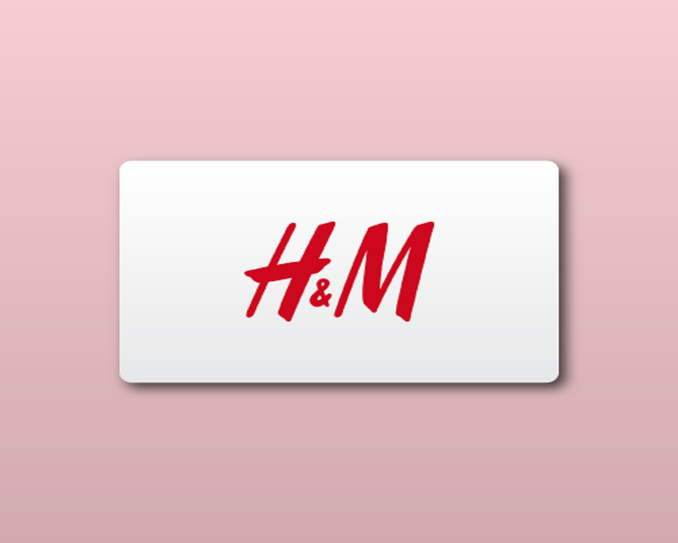 H&m sales credit card