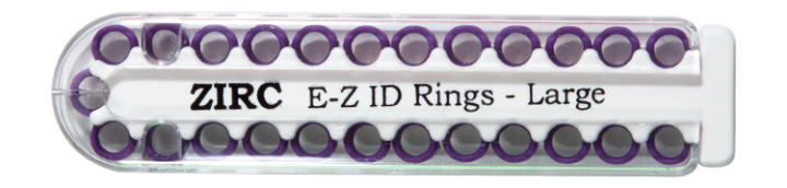 E-Z ID Rings Large (25pk) - 3Z Dental