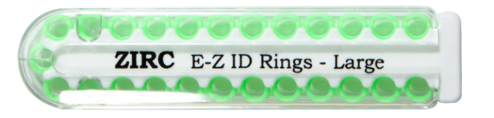 E-Z ID Rings Large (25pk) - 3Z Dental