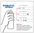 SABLE EZ LUBE SPRAY NOZZLES - 3Z Dental